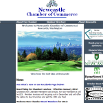 Newcastle Chamber of Commerce - Custom Website Design & Maintenance